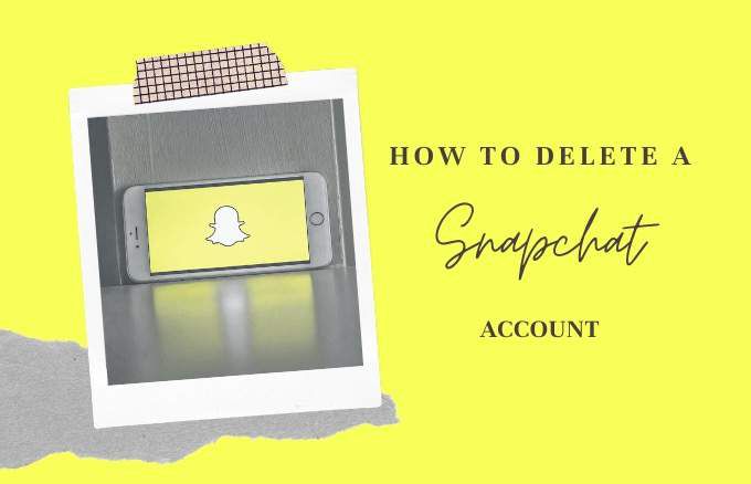 Comment supprimer un compte Snapchat
